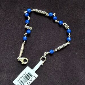 Caviar Icon Marine Ceramic Bead Bracelet  from LAGOS Size M(7)